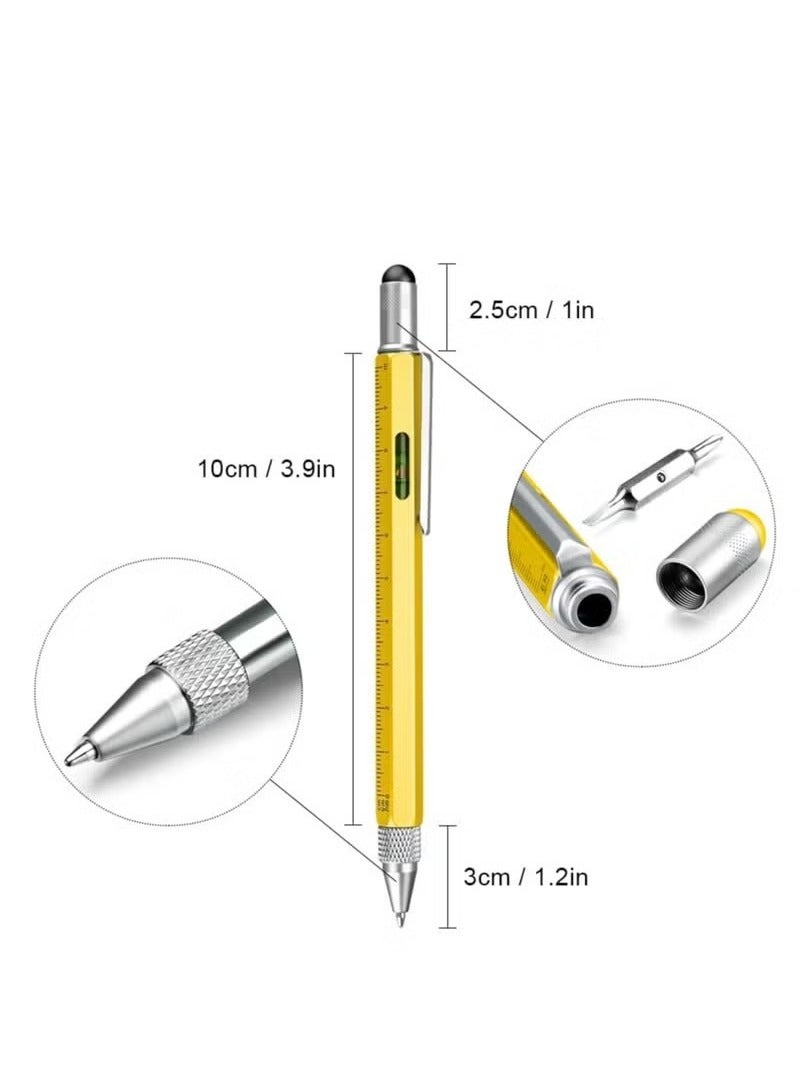 Multitool Pen, Gifts for Men on Fathers Day Dad Gifts from Daughter Wife Son Kid, Unique Cool Birthday Men Gifts Ideas for Men, Dad, Father, Him, Husband, Grandpa, DIY Handyman - Image 2