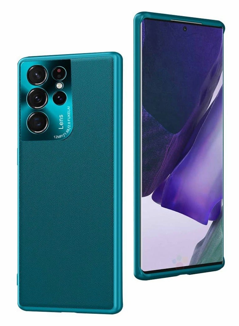 SYOSI Solid Leather Protective Case for Samsung Galaxy S21 Ultra - Image 1