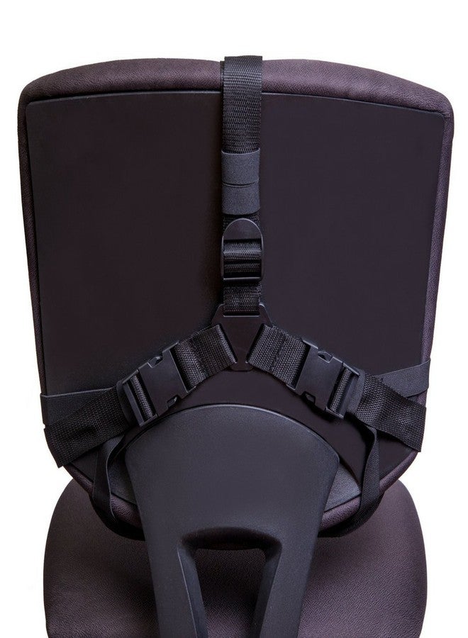 FOMI Firm Gel Foam Back Support Care | Upper Lower Thoracic and Lumbar Support for Car, Home, Office Chair | Promotes Healthy Posture, Sciatica Pain Relief - Image 3