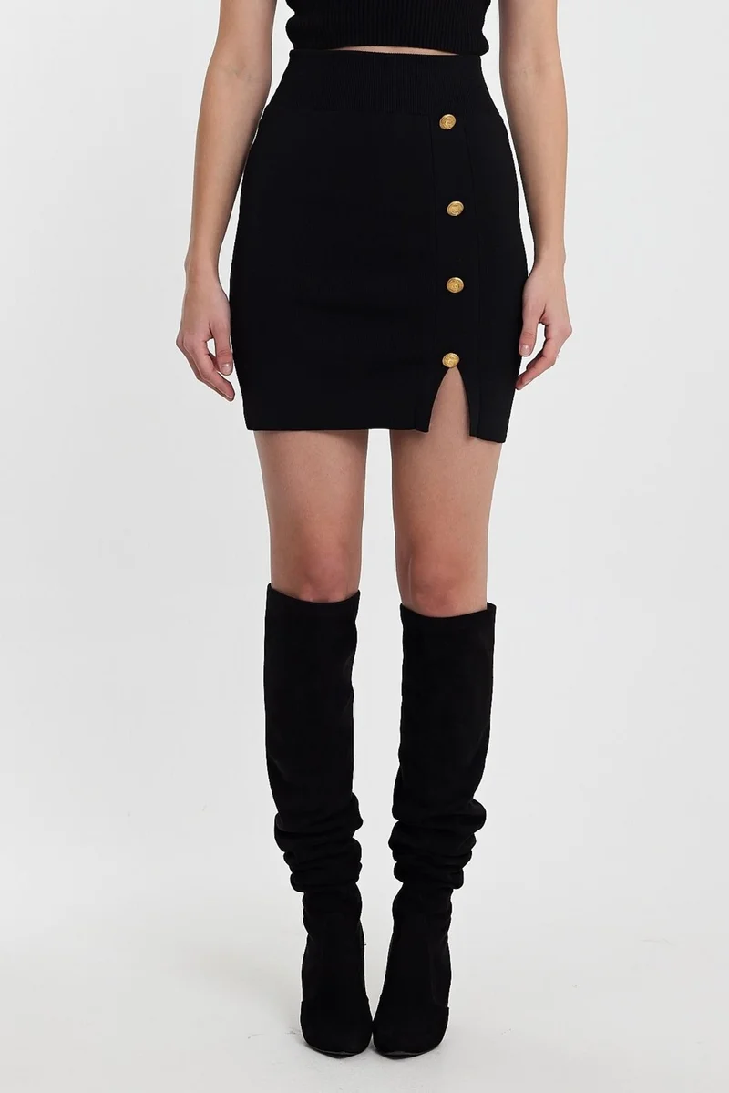 الكسندر جاردي Button Detailed Knitwear SKIRT(A92303-S)