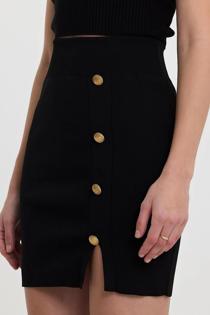 الكسندر جاردي Button Detailed Knitwear SKIRT(A92303-S)