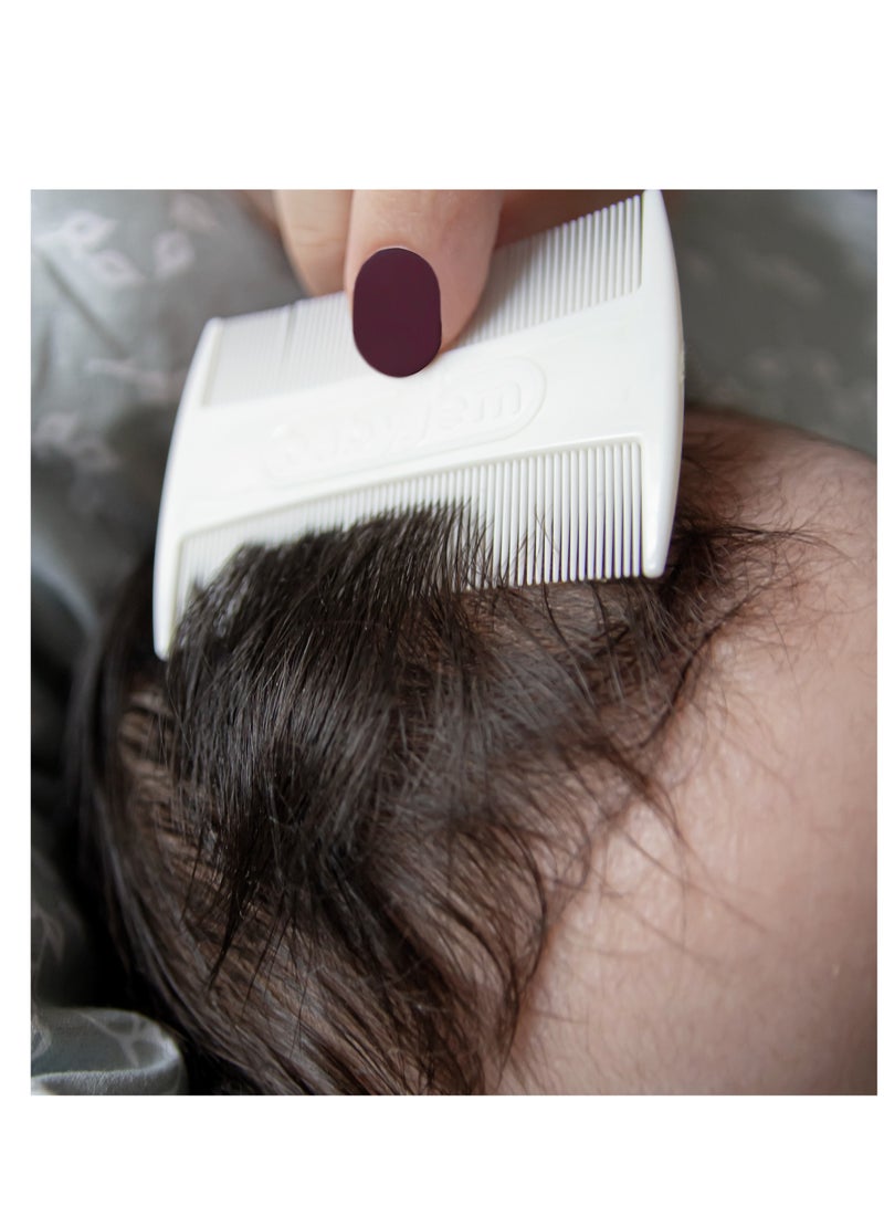 Babyjem Host Comb for Newborn, Infant, Toddler | Rounded Tips, Fine Teeth | Sterilizable with Hot Water | Ideal for Gentle Cleaning of Cradle Cap and Baby's Head Skin - Image 2
