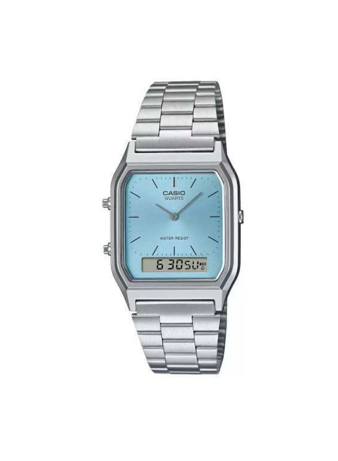 Casio AQ230A 2A1MQYDF VINTAGE COLLECTION AD270 Grey Analog-Digital - Unisex Watch