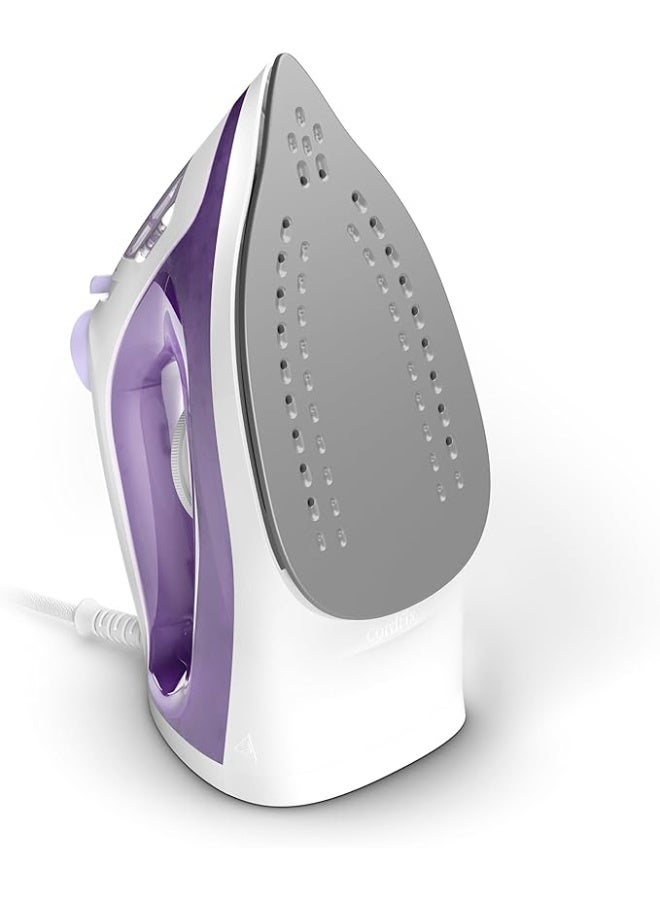 فيليبس Steam Iron 1000 Series - 90g Steam Boost, Non-stick Soleplate Water Capacity, Calc-Clean 250 ml 1800 W DST1020/30 Purple - Image 3