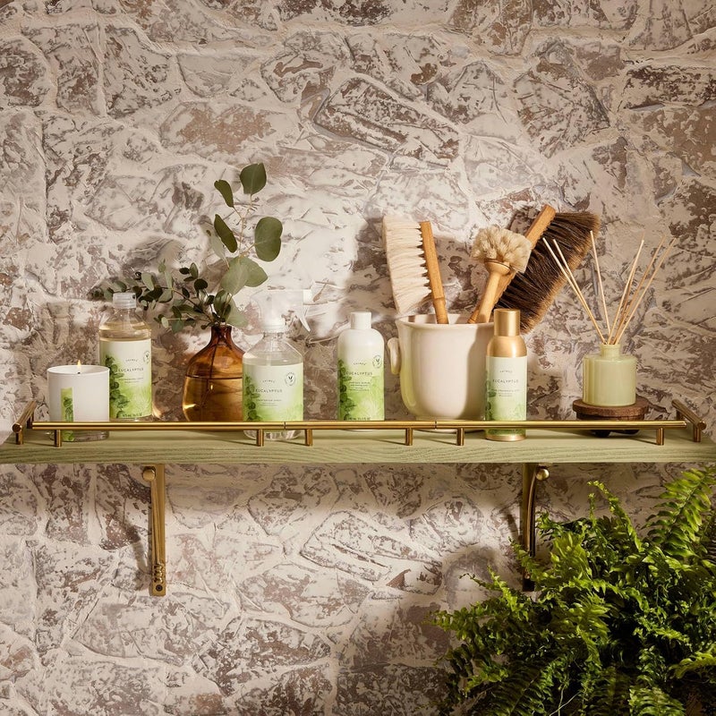 Thymes Fragrance Set  3 Oz Home Fragrance Mist  75 Oz Aromatic Candle  Eucalyptus - Image 2