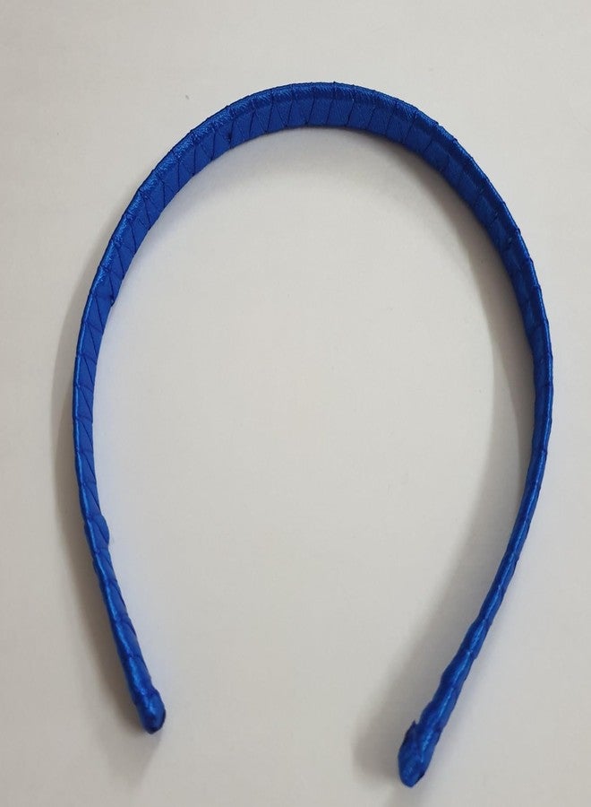BELLEZA CRAFTING WITH CREATIVITY Handmade Zig-Zag Style Hairband for Kids, Girls & Women – Stylish, Comfortable & Lightweight Hair Accessory, Perfect for Casual wear , Parties and Gifting (Pack of 1) (Navy Blue/ Royal Blue) - Image 2