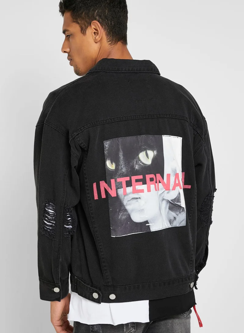 Profound Aesthetic Internal Panther Jacket