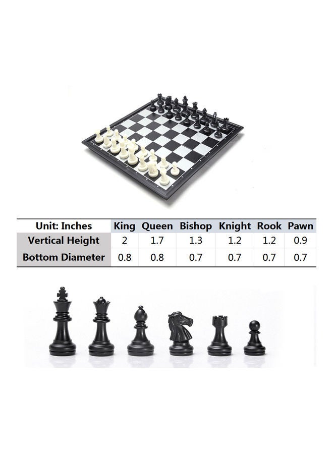 Magnetic Folding Chess Set - Image 3