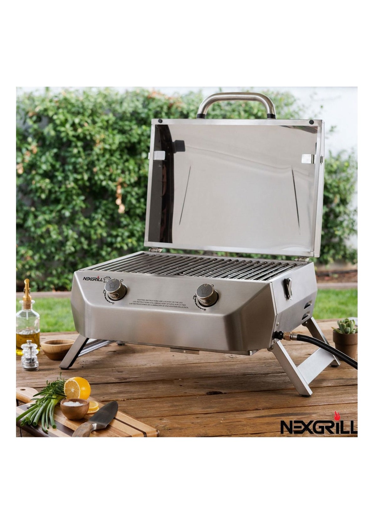 Costco 3 Burner Table BBQ Grill for RV and Camping, image size:1200x1636