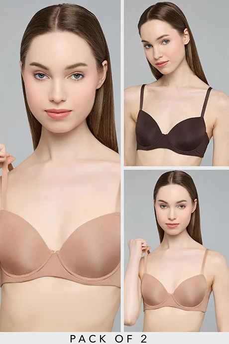 R&B 2 Pack T-Shirt Bras