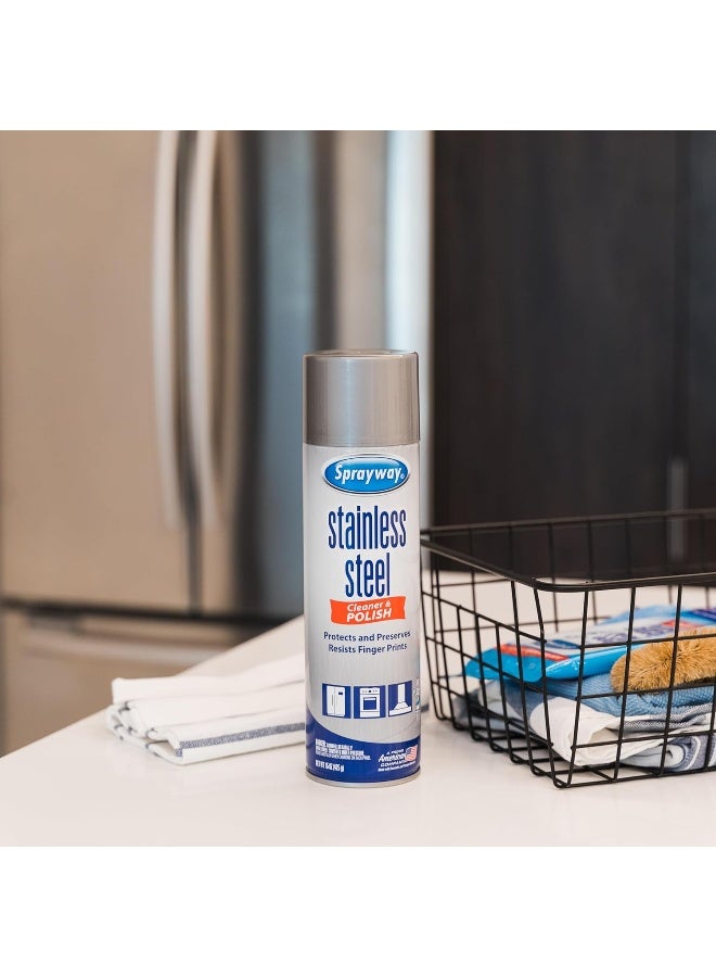 Sprayway Water-Based Stainless Steel Cleaner, 15 Fl Oz (Pack of 1) - Image 4