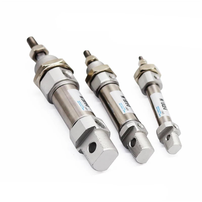 MI12 Series Small Pneumatic Stainless Steel Mini Cylinder Size MI12X15 - Image 3