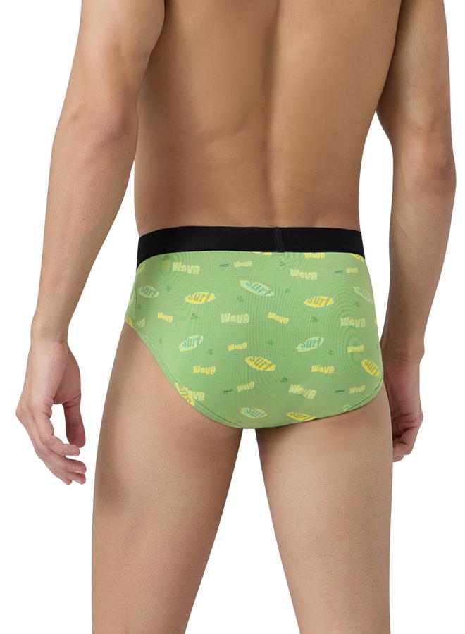 XYXX Pack of 2 - Men Surf Cotton Printed Briefs - Image 3