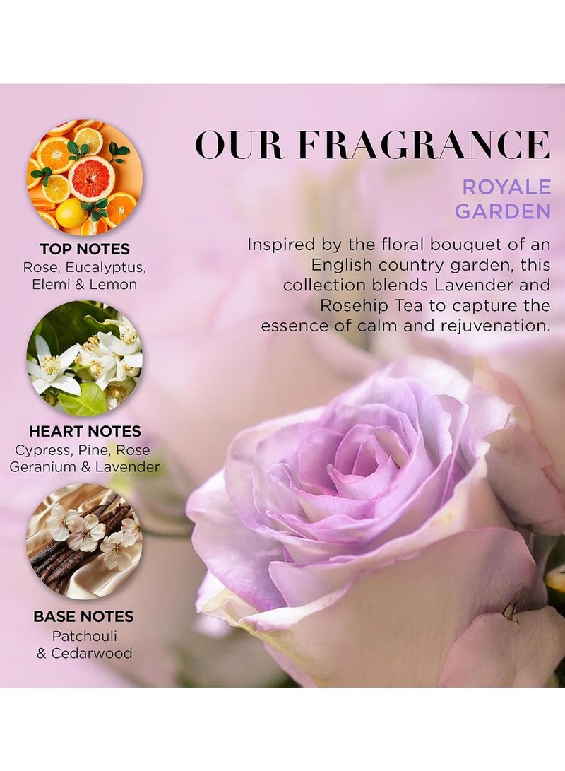 Baylis & Harding Royale Garden Lavender and Rosehip Tea Luxury Hand Cream Gift Set, 3 x 50ml | Vegan Friendly Skincare | Elegant Gift for Women - Image 4