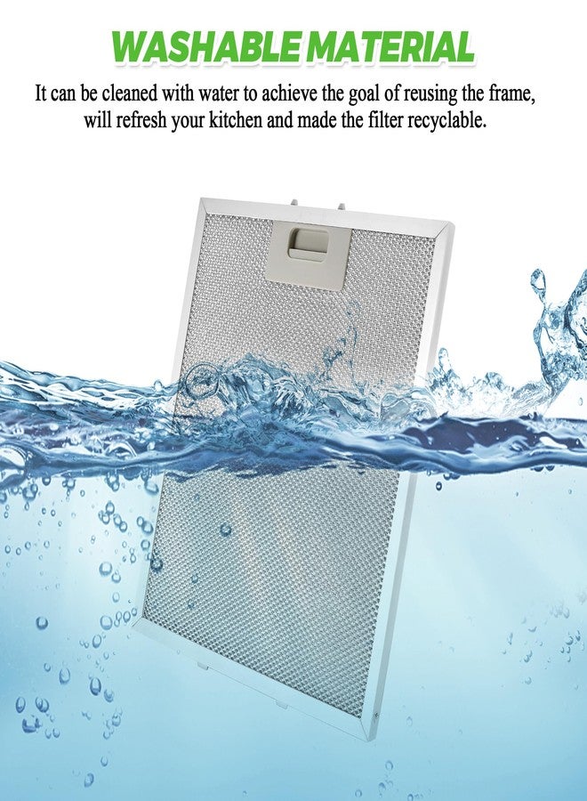 Techecook Updated W10169961A Range Hood Filter Replacement (3PCS) , 5-Layer Aluminum Mesh Hood Grease Filter 10.5 x 12 Inch Fit for Whirlpool, Kitchen Aid, Jenn-Air Range Hoods - Image 4