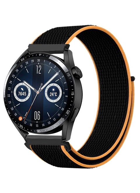 Replacement Strap Smart Watch For Huawei GT 4 46mm/Huawei Watch GT5 46mm Nylon Loop Strap Velcro Style