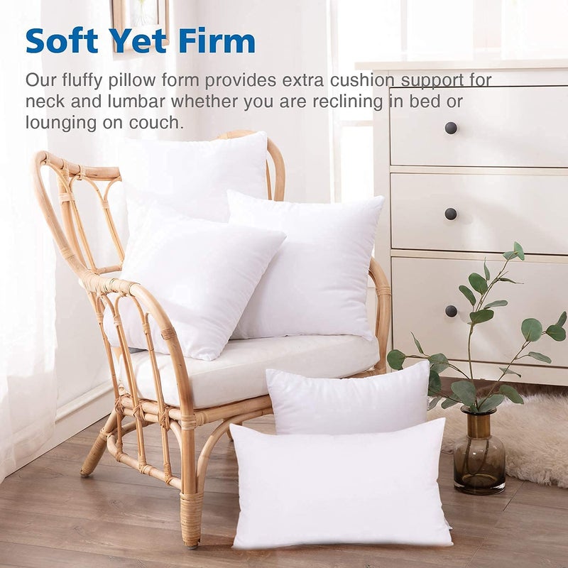 MAHAVEER COTTON Indore Cotton Micro Filled Plain Microfiber Pillow Combo Set of 2 for Bed Room 17 x 27 - Image 4