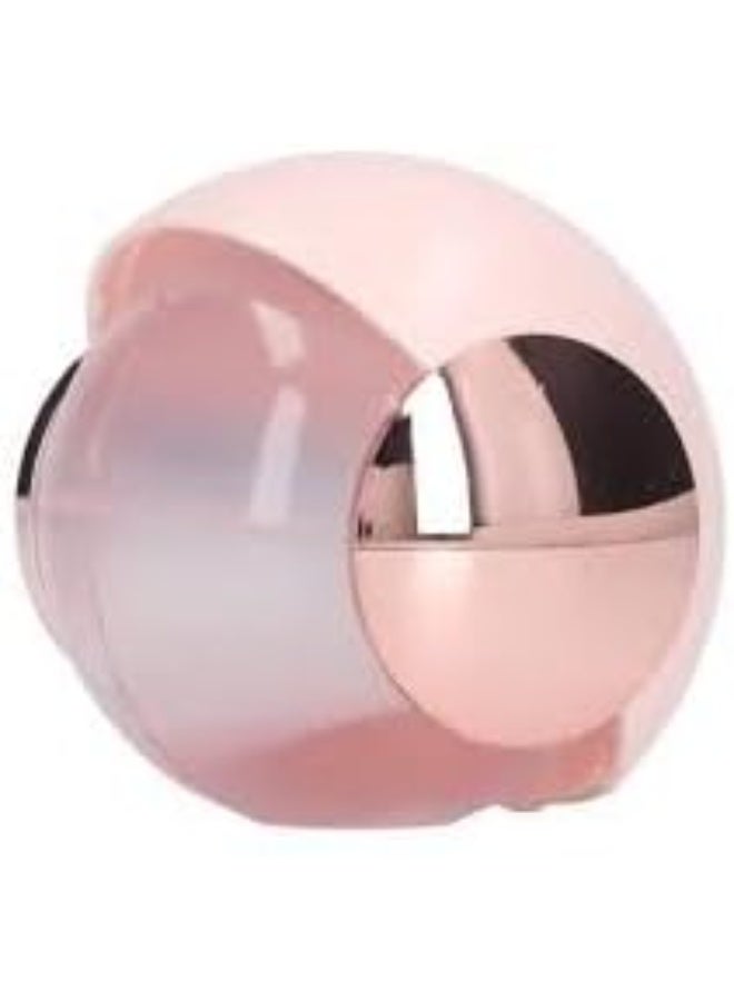 سبيس شوب كرة بكرة الوبر اللاصقة مزيل الشعر بكرة الوبر الجِل القابلة لإعادة الاستخدام مزيل الوبر الصغير محمول للسفر مقاوم للغبار وردي - Image 1