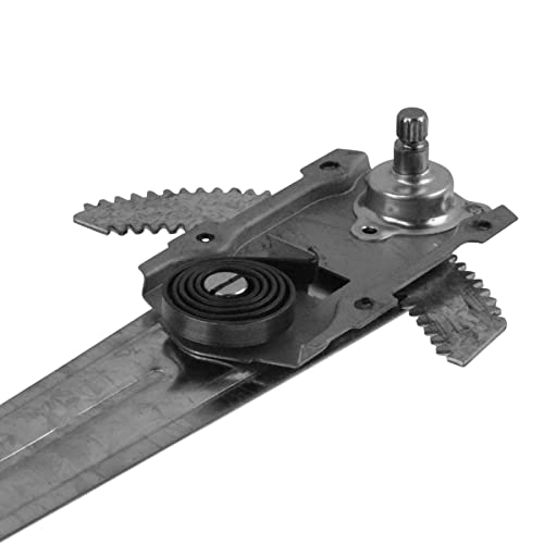 TRQ Front Manual Window Regulator LH Left Drivers Side Compatible with 1986-1995 Suzuki Samurai 7850278001 125-58322L WIN00724 - Image 2