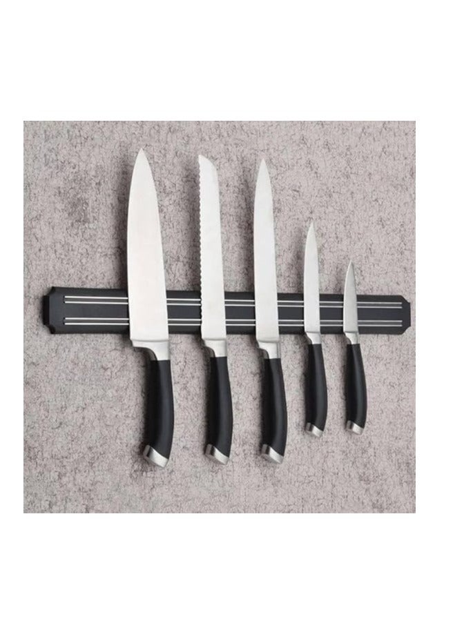 15-Inch Magnetic Knife Holder Wall Strip - Strong and Durable Knife Holder for Storing and Organizing Home Kitchen - Safely Hang Your Knives on a Multi-Purpose Kitchen Bar: - Image 2