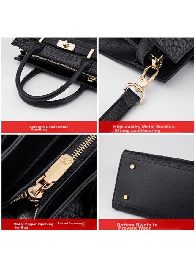 ZOOLER Zhuer Women's Handbag, New Cowhide Tote Bag, Commuter Ladies' Bag, Qixi Valentine's Day Gift For Wife - Image 2