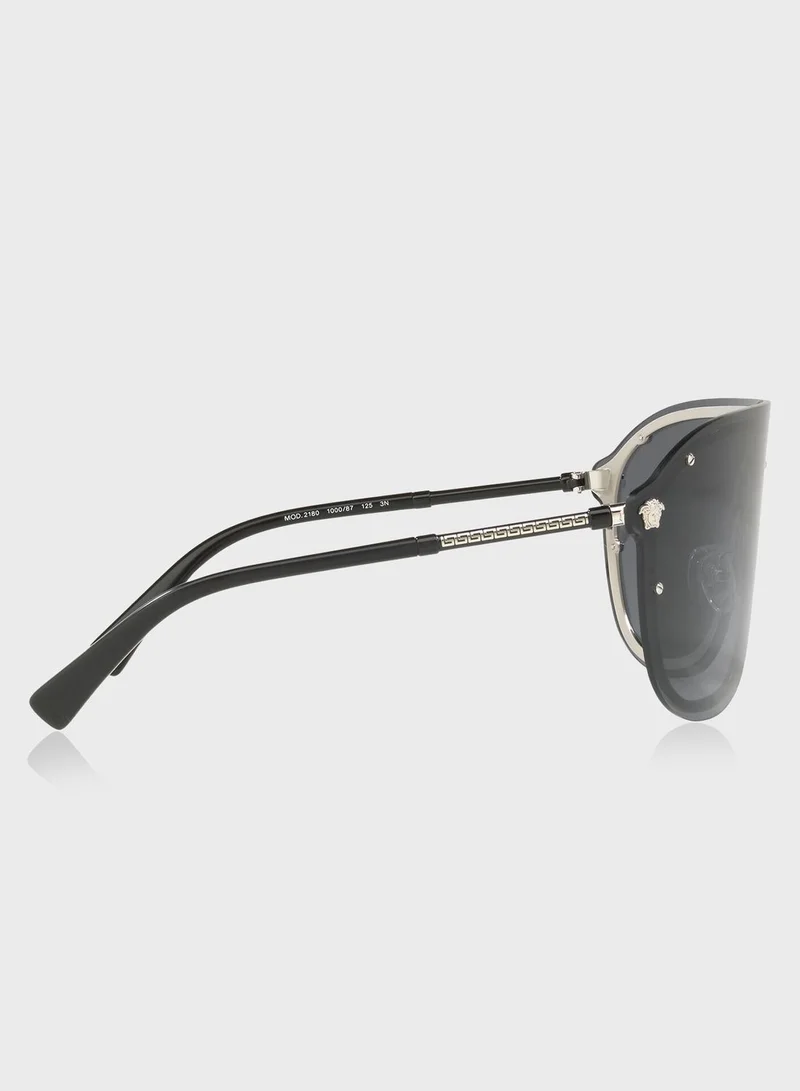 VERSACE 0VE2180 Oversized Sunglasses