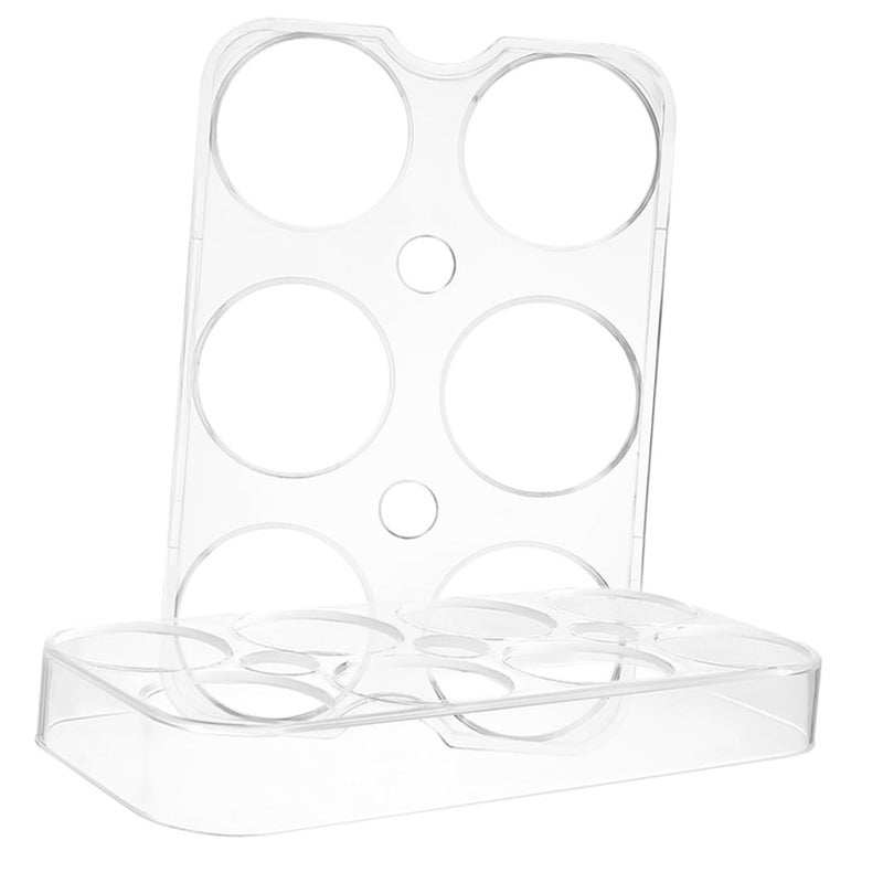 2 Pack Refrigerator Egg Holder Trays Easy Install Fridge Organizer Kitchen Storage - Image 2