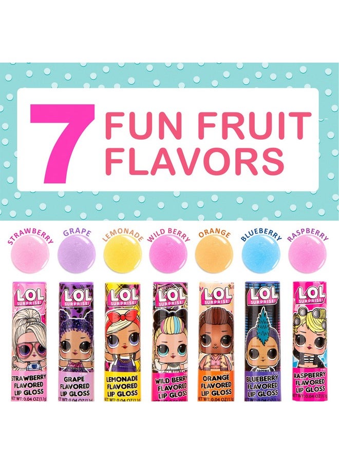 L.O.L. SURPRISE! L.O.L Surprise 7-Pack Lip Gloss for Girls, Lol Lip Gloss  - Image 4