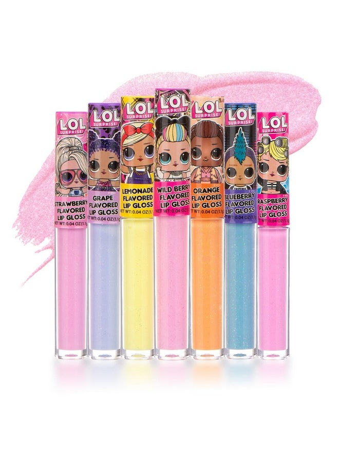 L.O.L. SURPRISE! L.O.L Surprise 7-Pack Lip Gloss for Girls, Lol Lip Gloss  - Image 2