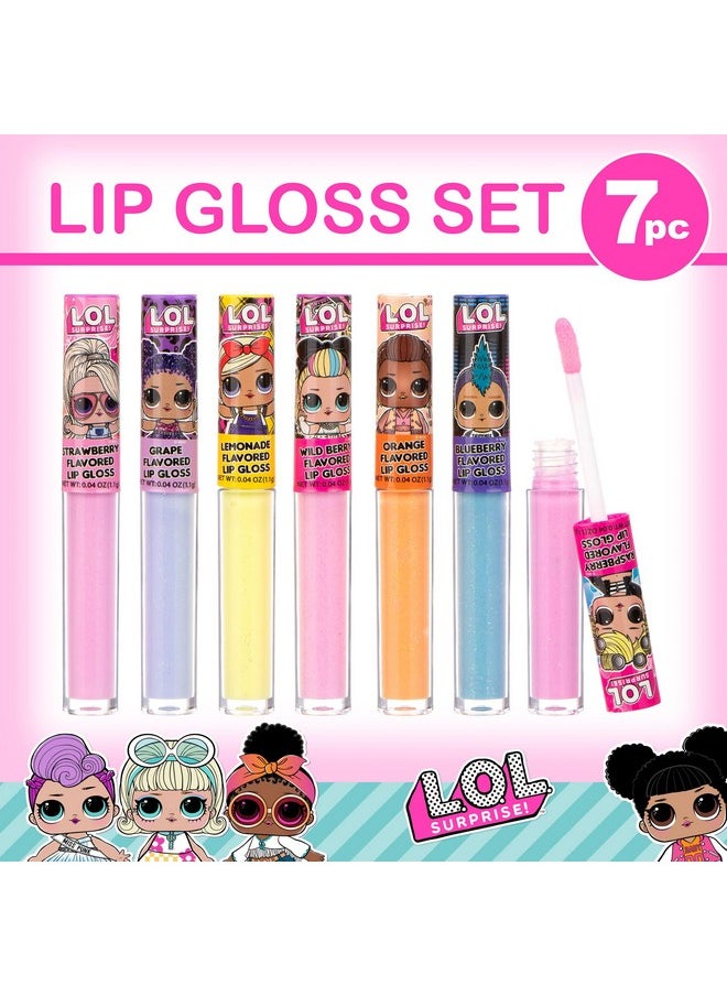 L.O.L. SURPRISE! L.O.L Surprise 7-Pack Lip Gloss for Girls, Lol Lip Gloss  - Image 3