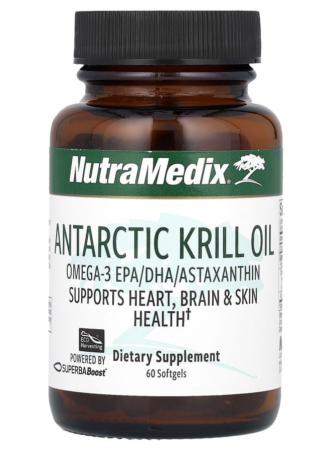 Nutramedix Antarctic Krill Oil 60 Softgels - Image 1