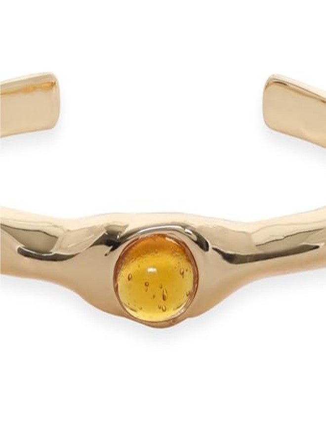 Rubans Voguish Women 18K Gold-Plated Cuff Bracelet - Image 5
