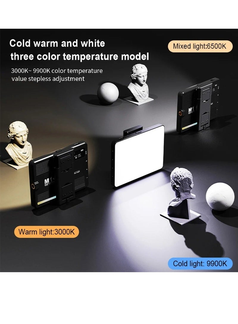 HOMIVA M15 Fill LED Light Portable Rechargeable LED Camera Selfie Ring Light Flash Mobile Cell Phone Selfie - Image 3