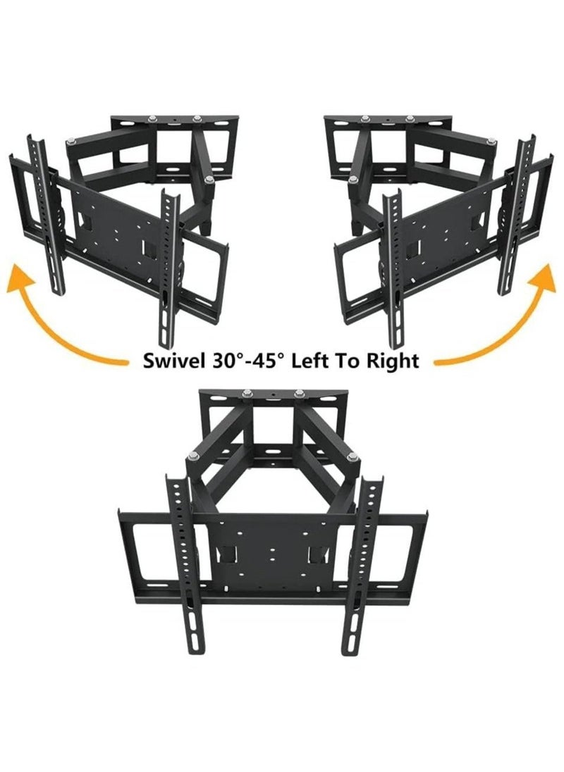 TV Stand/Television Stands for 26-75 Inch TV Wall Mount TV Stand with Rugged Double Arm Bracket, Standard Load-bearing 26"-55" Maximum size 75 inch - Image 3