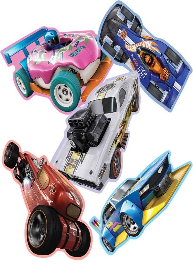 SmileMakers Shaped Hot Wheels Stickers - Prizes and Giveaways - 100 per Pack - Image 1