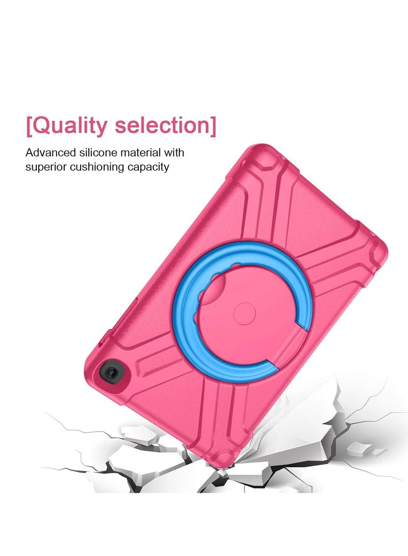 SYOSI Tablet Protective Cover, for Galaxy Tab A 10.1 2019 SM-T510/ T515 case for Kids Lightweight Shockproof Handle Magic Ring 360 Rotating Multi-FullBody Rugged Protective Cover for Samsung - Image 4