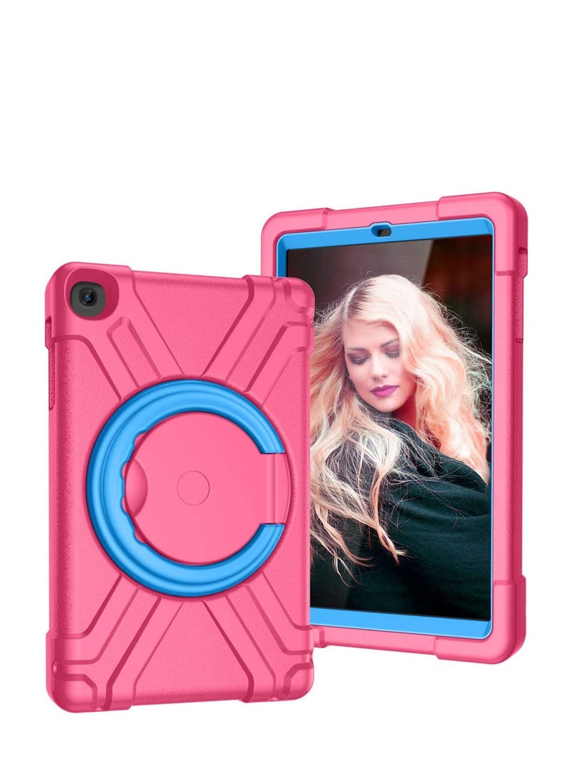 SYOSI Tablet Protective Cover, for Galaxy Tab A 10.1 2019 SM-T510/ T515 case for Kids Lightweight Shockproof Handle Magic Ring 360 Rotating Multi-FullBody Rugged Protective Cover for Samsung - Image 1