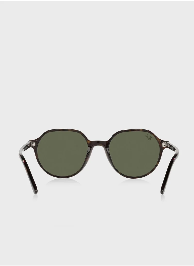 Ray-Ban 0Rb2195 Thalia Square Sunglasses