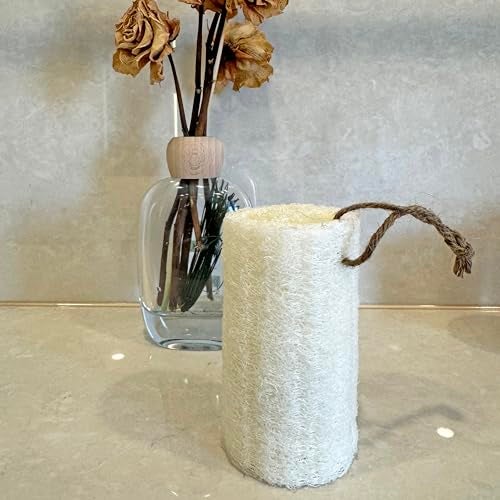 JINS-Hung 4" Natural Loofah Exfoliating Body Sponge Scrubber for Skin Care in Bath Spa Shower Pack of 12 - Image 4