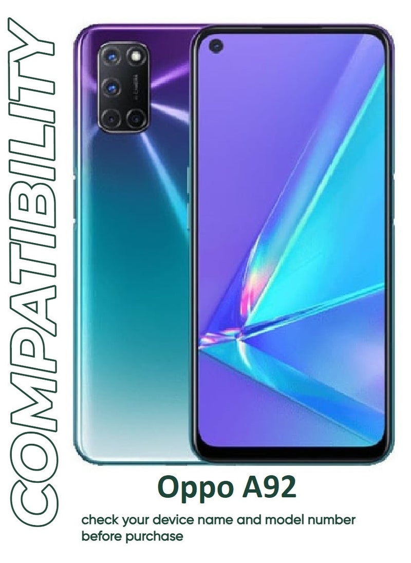 ACLIX 5 Pieces Antistatic ESD Dustproof Premium Quality High Definition Tempered Glass Screen Protector Designed For Oppo A92 - Image 3