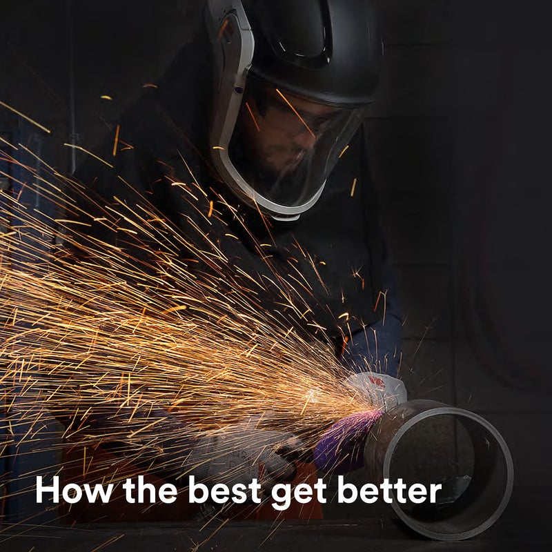 3M Cubitron II Fibre Disc 982CX Pro, 36+, TN Quick Change, 5 in, Die TN500P, Pack of 25, Improved Productivity, Longer Cut Rates, Designed for Heavy Metal Removal, Excels in Carbon Steel Applications - Image 2