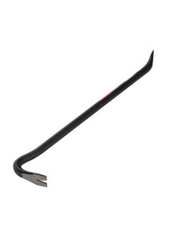 KSEIBI Carpenter Wrecking Bar 90cm, Integrated Nail Puller, Rust Resistant Enamel Finish, Ultra-Durable Forged Heat-Treated Carbon Steel, Flat, Bent Chisel Head, For Pulling, Scraping and Lifting Objects  - Image 1