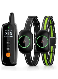 SYOSI Dog Shock Collar for 2 Dogs, Dog Training Collar with Remote for Large Medium Small Dogs, Rechargeable E-Collar Waterproof Collars with 3 Training Modes, Range up to 3300Ft  - Image 1