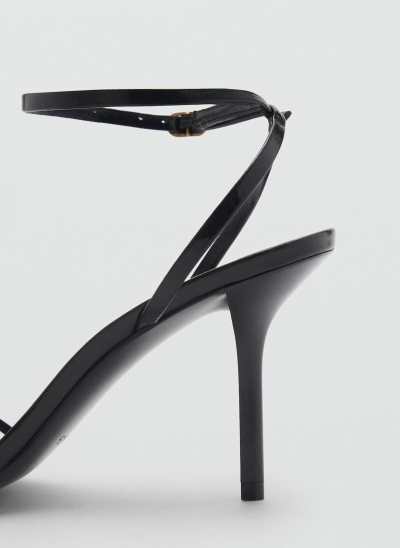 MANGO Strappy Heeled Sandals  - Image 3