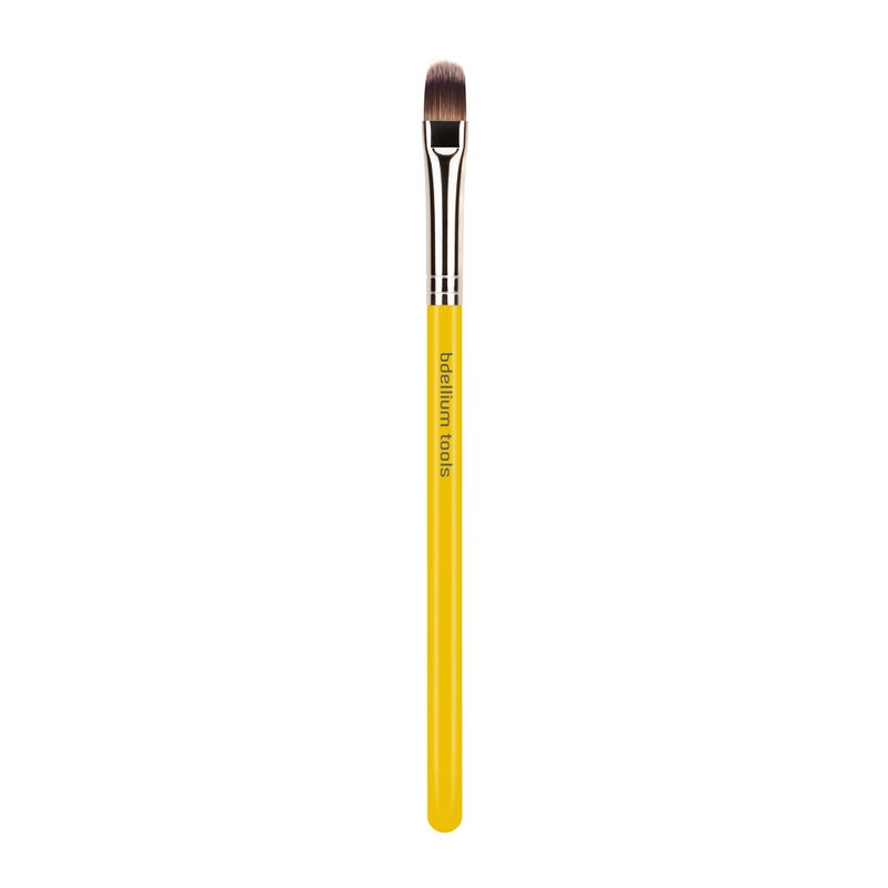 Bdellium Tools Professional Makeup Brush - Studio Series 936 Concealer - With Soft Synthetic Fibers, For Blending Concealer (Yellow, 1pc) - Image 1