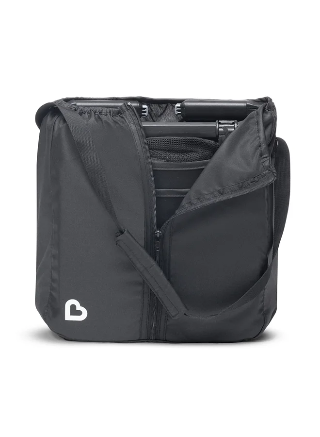Munchkin Sparrow Ultra Compact Lightweight Easy Fold Stroller Black
