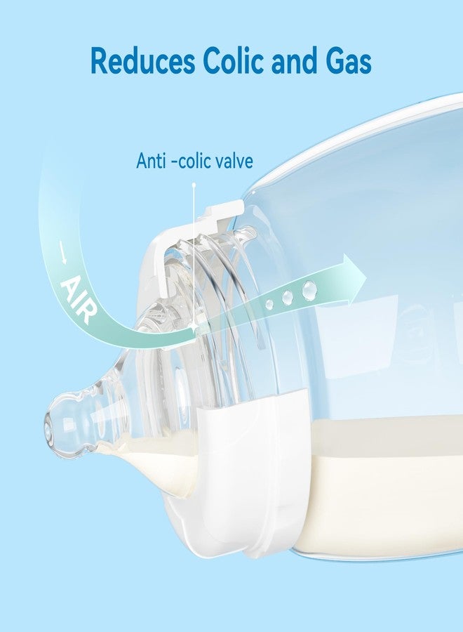Gotocut Bottle Nipples Slow Flow Nipple Level 1, 0m+, Compatible with Wide-Neck Baby Bottle, 9 Count - Image 3