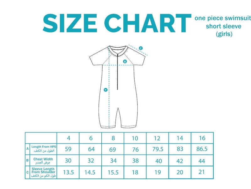 Onda Quick-Dry Stretch Lycra Swimsuit for Girls - Image 2