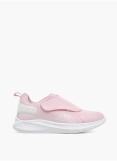 Kappa Girls Logo Detail Sports Shoes With Hook And Loop Closure  - Image 3