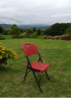 ‎2 Pieces Pack ‎Portable folding chairs - red color - pzsku/Z2F084D43BBD49D289F0BZ/45/_/1734804414/8311e4ad-22b1-44ca-83ff-c84a57868dde